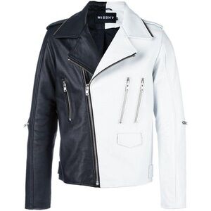 MISBHV Leather Biker Jacket